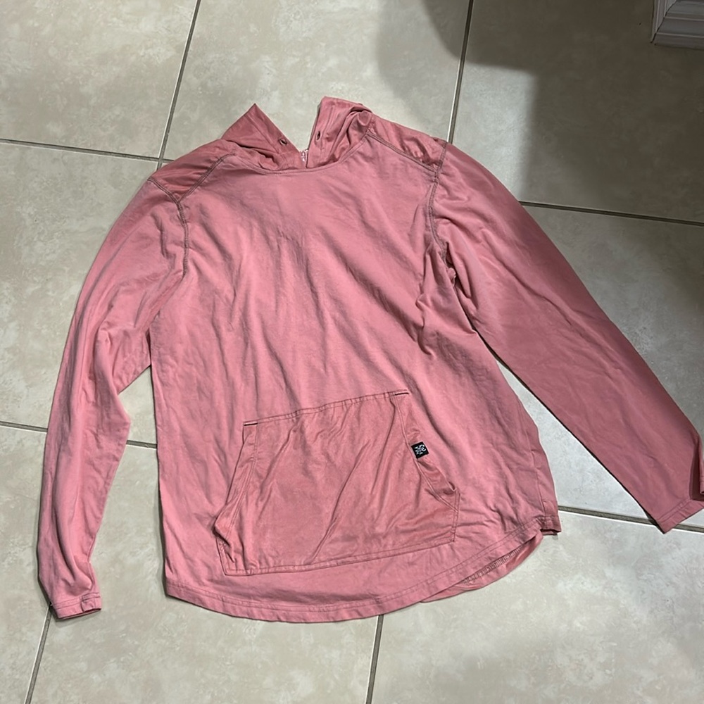 Raw Yarn Industries Hooded lightweight shirt Size Large